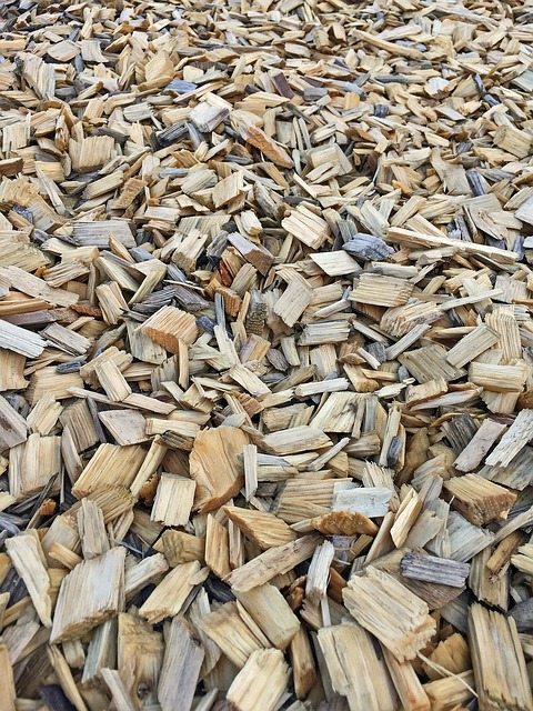 bark mulch in perth garden
