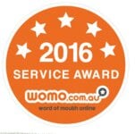 Word of mouth online service award 2016